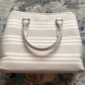 kate spade larchmont avenue fabric stripe evangelie